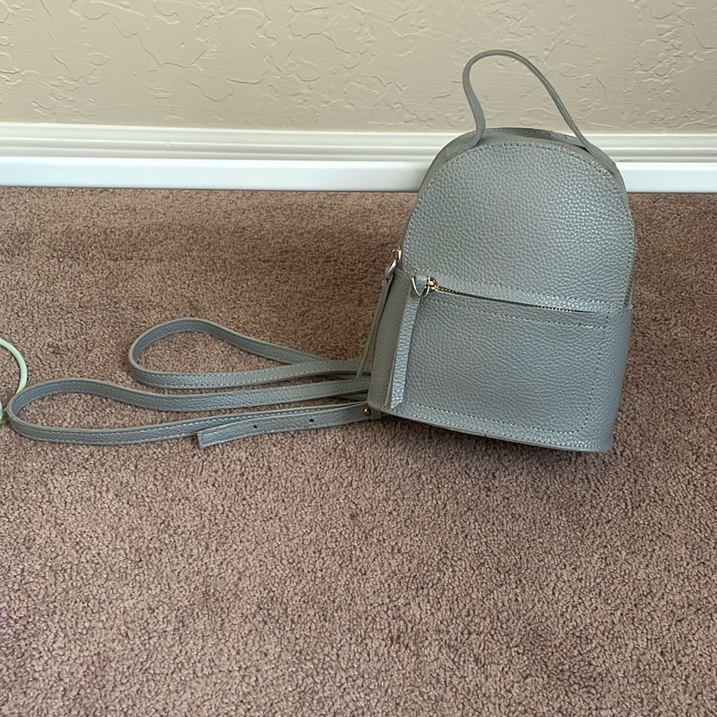 Small Gray Backpack